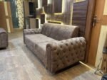 Modern 3 Seater Sofa - Image 2