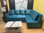 Elegant L-Shape Sofa Cum Bed