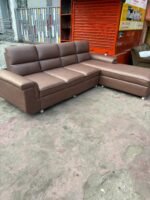 Premium Leather Finishing L-Shape Sofa