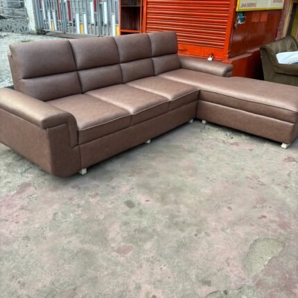 Premium Leather Finishing L-Shape Sofa