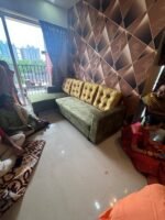 Modern L-Shape Sofa Dual Colour fabric - Image 2